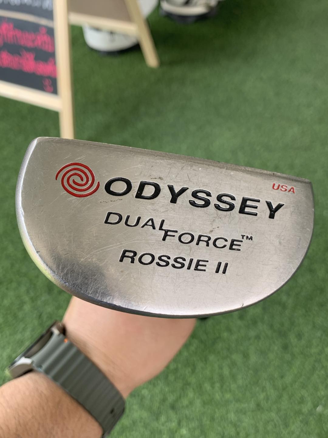 Putter Odyssey Dual Force Rossie II ยาว 35 นิ้ว