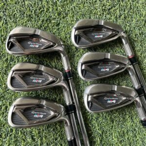 ชุดเหล็ก Taylormade M4 มีเหล็ก 5,6,7,8,9,P รวม 6 ชิ้น ก้านเหล็ก Reax Steel 90 Flex S