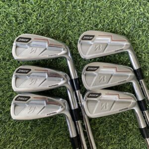 ชุดเหล็ก Bridgestone J15DF ใบ Forged มีเหล็ก 5-P รวม 6 ชิ้น ก้านเหล็ก N.S.PRO Modus3 Tour 120 Flex-S