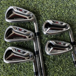 ชุดเหล็ก Taylormade R9 Supermax มีเหล็ก 6,7,8,9,P รวม 5 ชิ้น ก้านเหล็ก N.S.Pro950gh Flex S