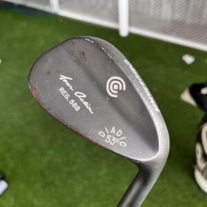 Wedge สนิม Cleveland Tour Action REG. Loft 53 ก้านเหล็ก Dynamic Gold Flex Wedge