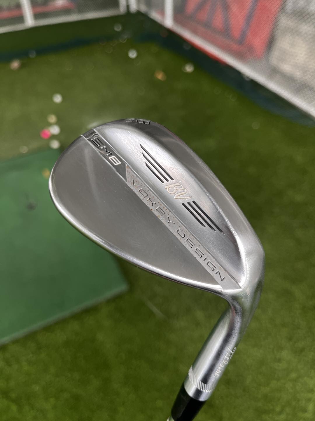 Wedge Titleist SM8 Vokey Design Loft 58/08M ก้านเหล็ก Flex S