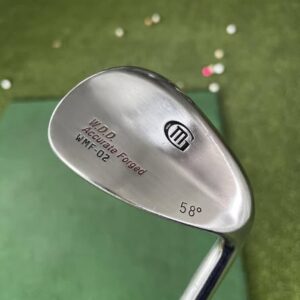 S Wedge Miura WMF-02 Accurate Forged Loft 58 ก้านเหล็ก Dynamic Gold s300 Flex S