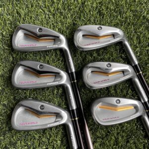 ชุดเหล็ก Honma Tour World TW717P Forged มีเหล็ก 6,7,8,9,10,11 รวม 6 ชิ้น ก้านกราไฟต์ Armrq8 45 Flex L