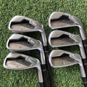 ชุดเหล็ก Callaway Legacy V Forged มีเหล็ก 5,6,7,8,9,P รวม 6 ชิ้น ก้านกราไฟต์ Flex SR