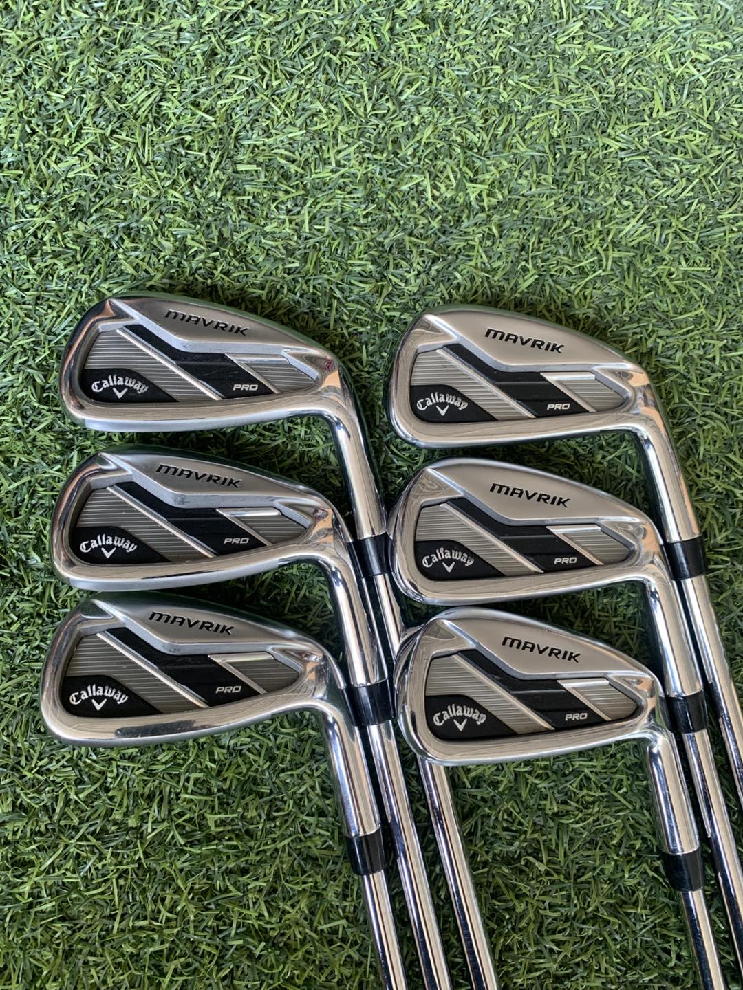 ชุดเหล็ก Callaway Mavrik Pro มีเหล็ก 5,6,7,8,9,P รวม 6 ชิ้น ก้านเหล็ก N.S.PRO 950 GH Neo Flex-S