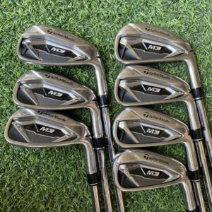 ชุดเหล็ก Taylormade M3 มีเหล็ก 5,6,7,8,9,P,A รวม 7 ชิ้น ก้านเหล็ก Dynamic gold S200