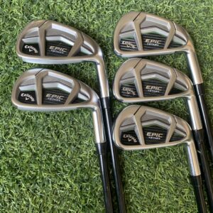 ชุดเหล็ก Callaway Epic Star CF17 มีเหล็ก 6,7,8,9,P รวม 5 ชิ้น ก้าน Speeder Evolution Flex-R