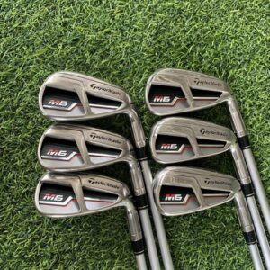 ชุดเหล็ก Taylormade M6 มีเหล็ก 5,6,7,8,9,P รวม 6 ชิ้น ก้านกราไฟต์ Fubuki TM6 Flex-R