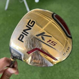 w5 PING K15 SF Tec มือซ้าย หน้าเด้ง !! Loft 19 ก้านกราไฟต์ TFC530 F Flex R