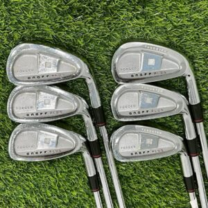 ชุดเหล็ก On Off Plus Forged มีเหล็ก 5,6,7,8,9,P รวม 6 ชิ้น ก้านเหล็ก NS Pro 950gh Flex S
