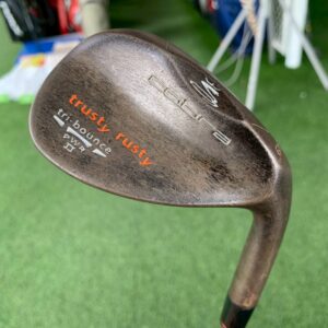Wedge Cobra Big Trusty rusty Loft 49 Tri-bounce ก้านเหล็ก Dynamic gold S200