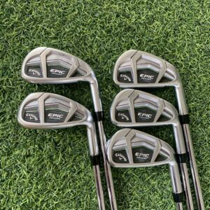 ชุดเหล็ก Callaway Epic Star CF17 มีเหล็ก 6,7,8,9,P รวม 5 ชิ้น ก้านเหล็ก N.S.PRO Zelos 7 Flex-S