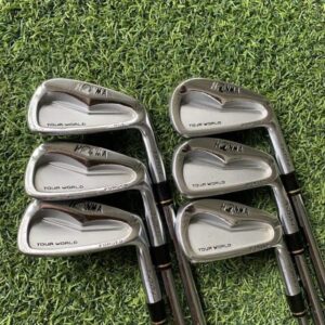 ชุดเหล็ก Honma Tour Word TW717V  ใบ Forged มีเหล็ก 5,6,7,8,9,10 รวม 6 ชิ้น ก้านเหล็ก N.S.PRO Modus3 Tour 120 Flex-S