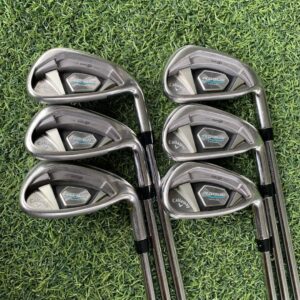 ชุดเหล็ก Callaway Rogue Star CF18 มีเหล็ก 6,7,8,9,P,A รวม 6 ชิ้น ก้านเหล็ก N.S.PRO Zelos 7 Flex-S