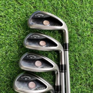 Iron Set Lady Callaway Solaire   มีเหล็ก 7, 9, PW, SW รวม 4 ชิ้น ก้านกราไฟต์ Flex-L
