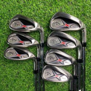 ชุดเหล็ก Callaway X Hot  มีเหล็ก 6,7,8,9,P,A,S รวม 7 ชิ้น ก้านเหล็ก  Flex-S