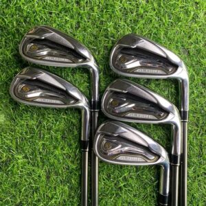 ชุดเหล็ก Taylormade Gloire มีเหล็ก 6,7,8,9,P รวม 5 ชิ้น ก้านกราไฟต์  หนัก 55g  Flex-R
