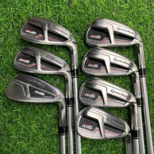 ชุดเหล็ก Taylormade M6 มีเหล็ก 5,6,7,8,9,P,A รวม 7 ชิ้น ก้านกราไฟต์  Fubuki TM6 Flex-R